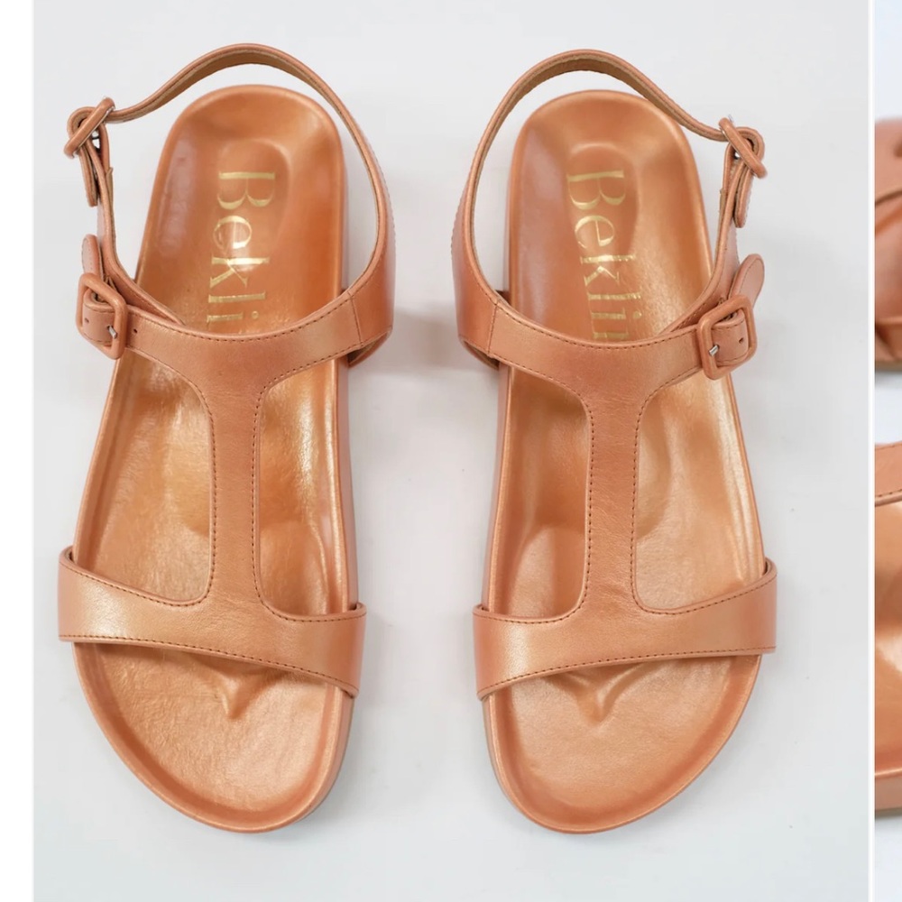 Beklina  nectarine sandals. A gorgeous gorgeous iridescent orange color.
